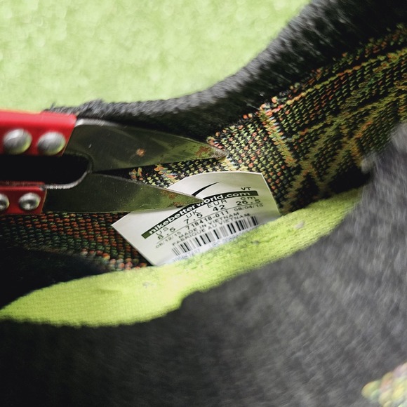 Nike Free 3.0 Flyknit Multi-Color Athletic Barefoot Sneakers 718418-011 Mens 8.5 - Picture 12 of 12